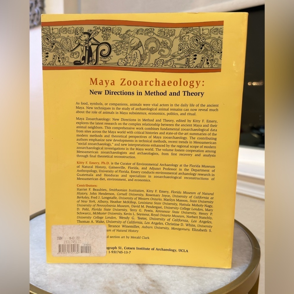Maya Zooarchaeology Book - Picture 3 of 11